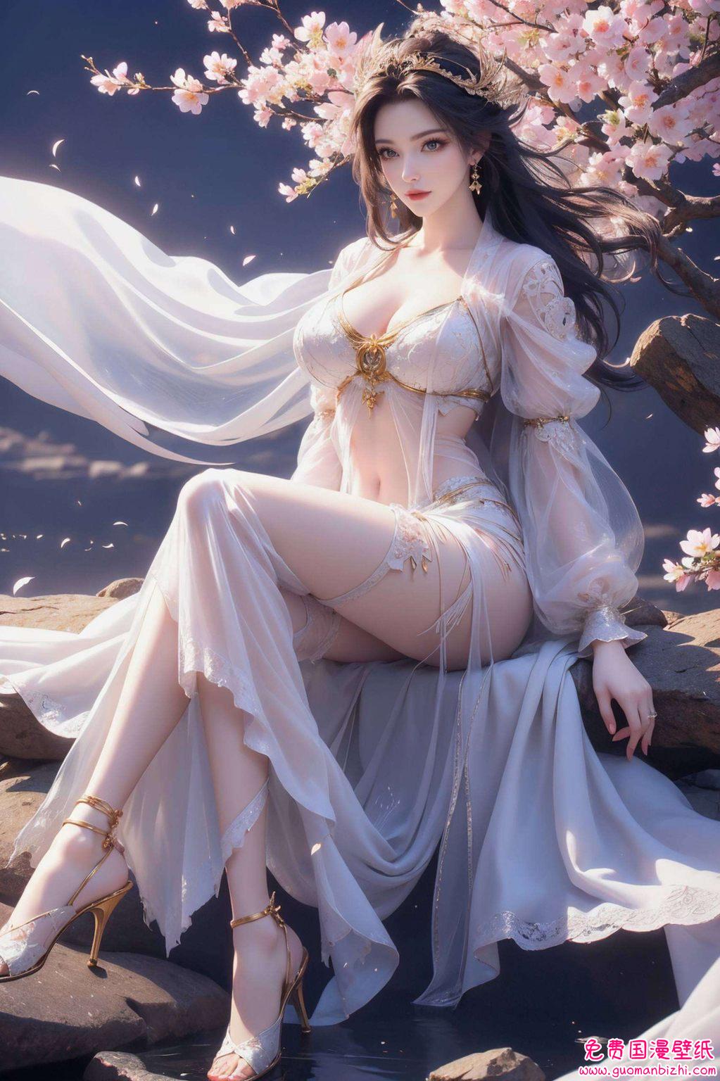让人沉醉于国漫美女的独特魅力美杜莎壁纸与彩鳞壁纸交相辉映