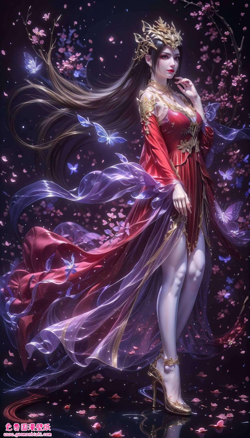 她的眼神犀利而深邃将玄幻世界之美