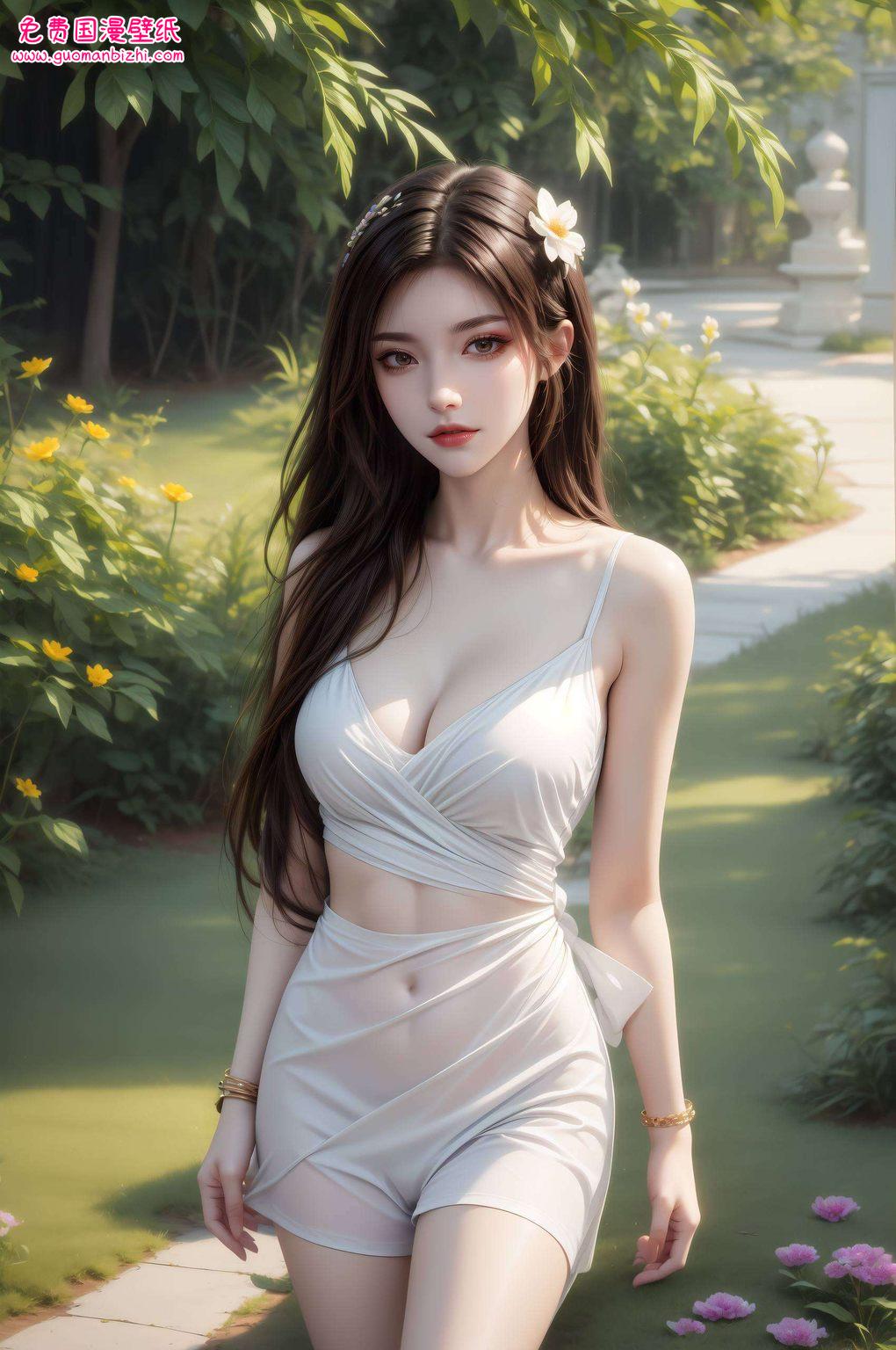 她的身姿如梦似幻