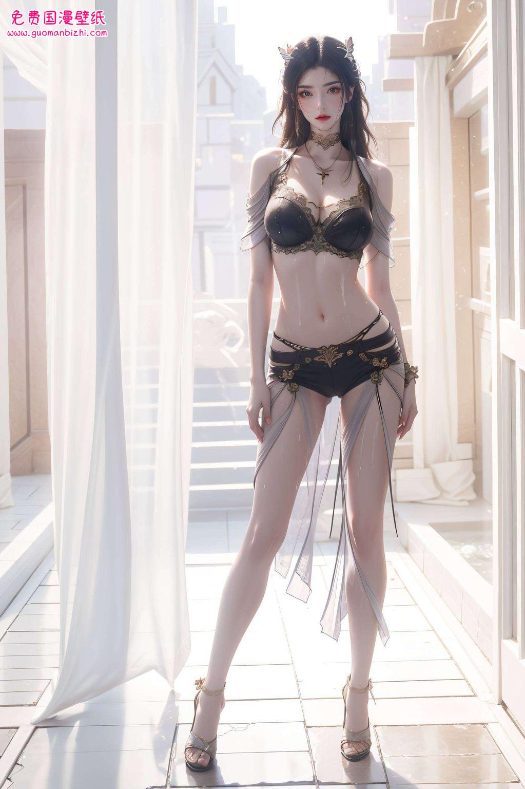七彩吞天蟒的斑斓身躯她的壁纸