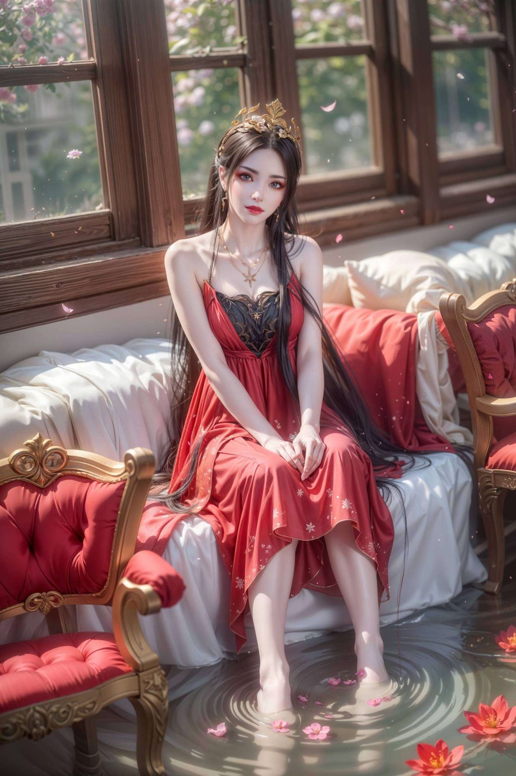 穿上泳装更是魅力四溢快来感受一下这位国漫女神的可爱与调皮吧!