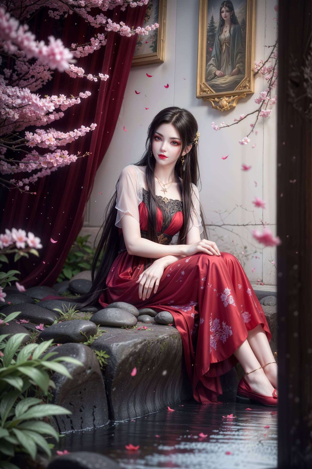 让你的手机也能变成国漫小世界吧!是不是让你瞬间想到了那个神秘的彩鳞女王呢?再配上七彩吞天蟒的华丽背景