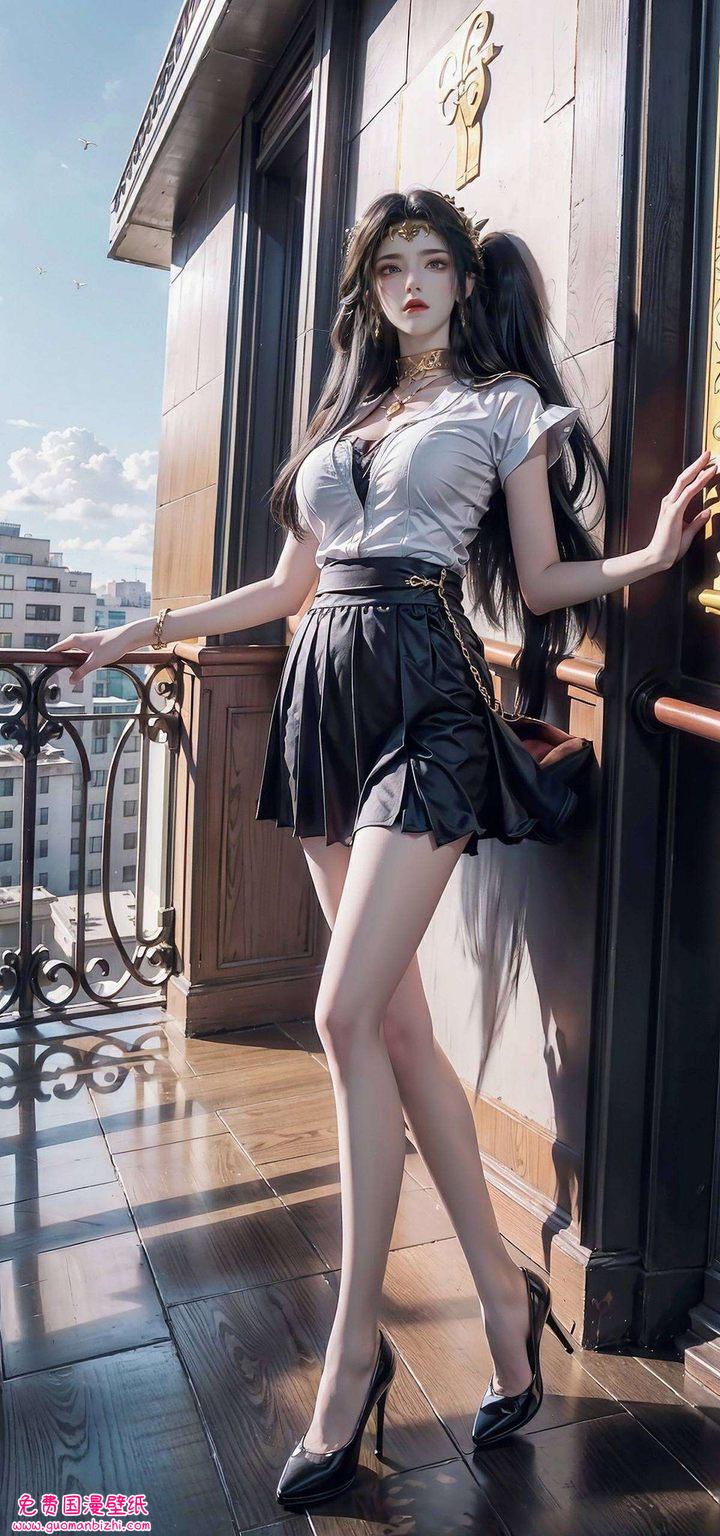 那位国漫中的女神她的眼神深邃如星空