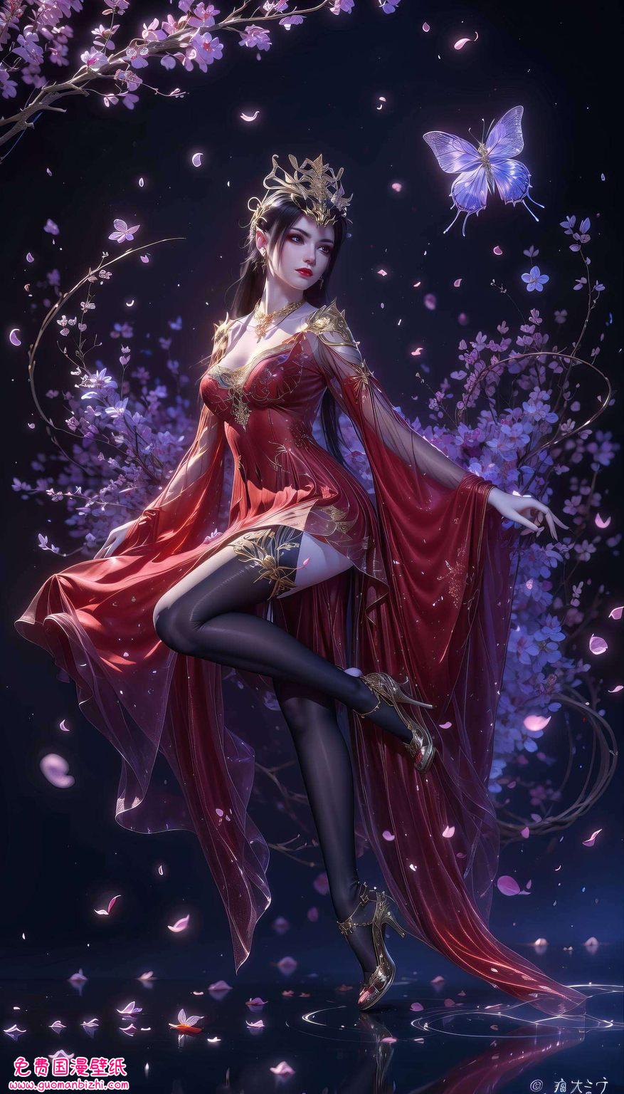 正是那位来自《斗破苍穹》的神秘美杜莎女王！🐍👑 她可是拥有七彩吞天蟒血脉的强大蛇女哦！还有那些炫酷的彩鳞壁纸保证让你的电脑瞬间变身国漫女神的梦幻仙境！😍💖 现在就让我们一起沉浸在这梦幻般的国漫壁纸世界吧！🌈🌟