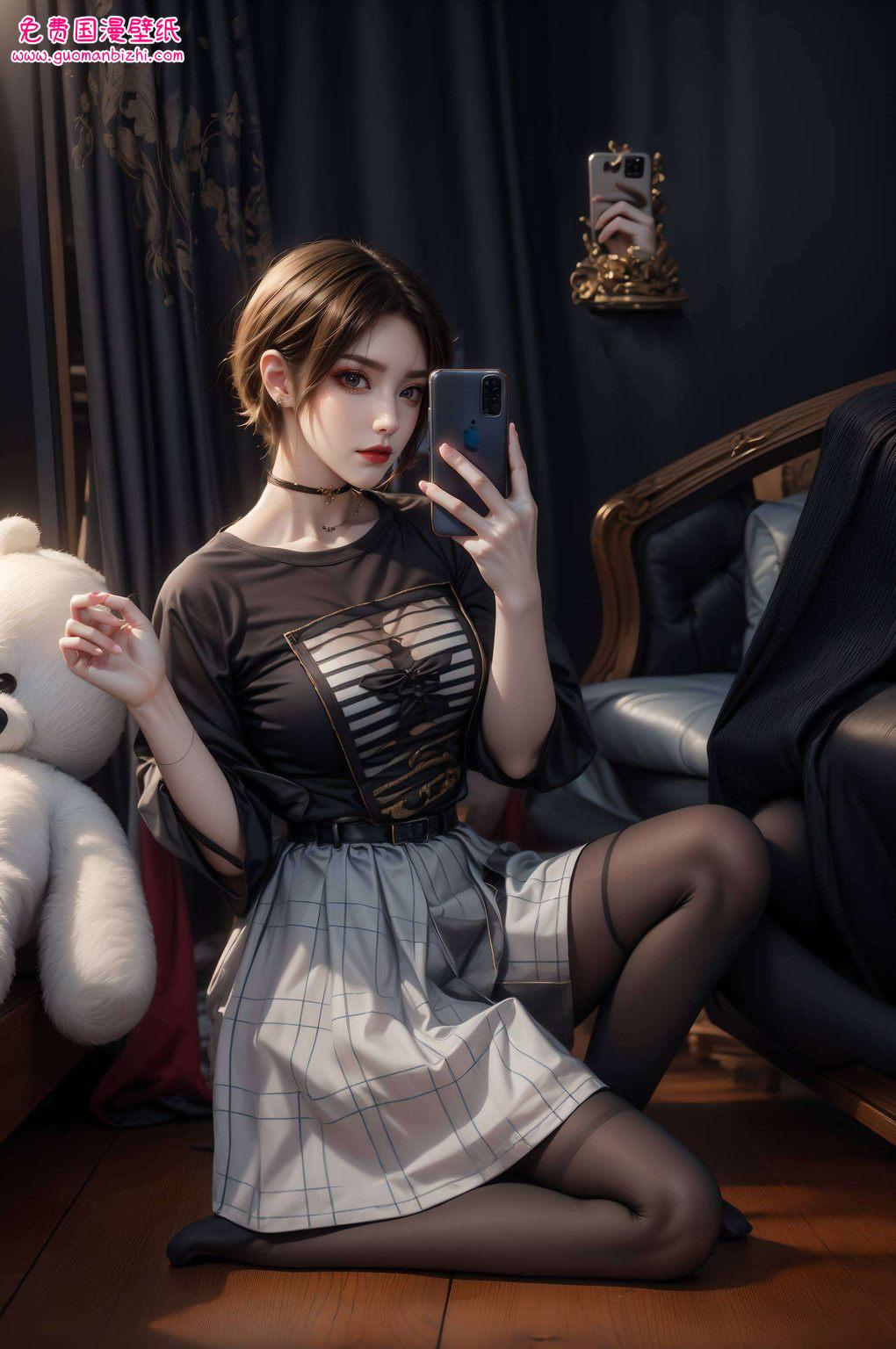 在这纷繁的动漫世界里斗破彩鳞电脑壁纸上的美杜莎