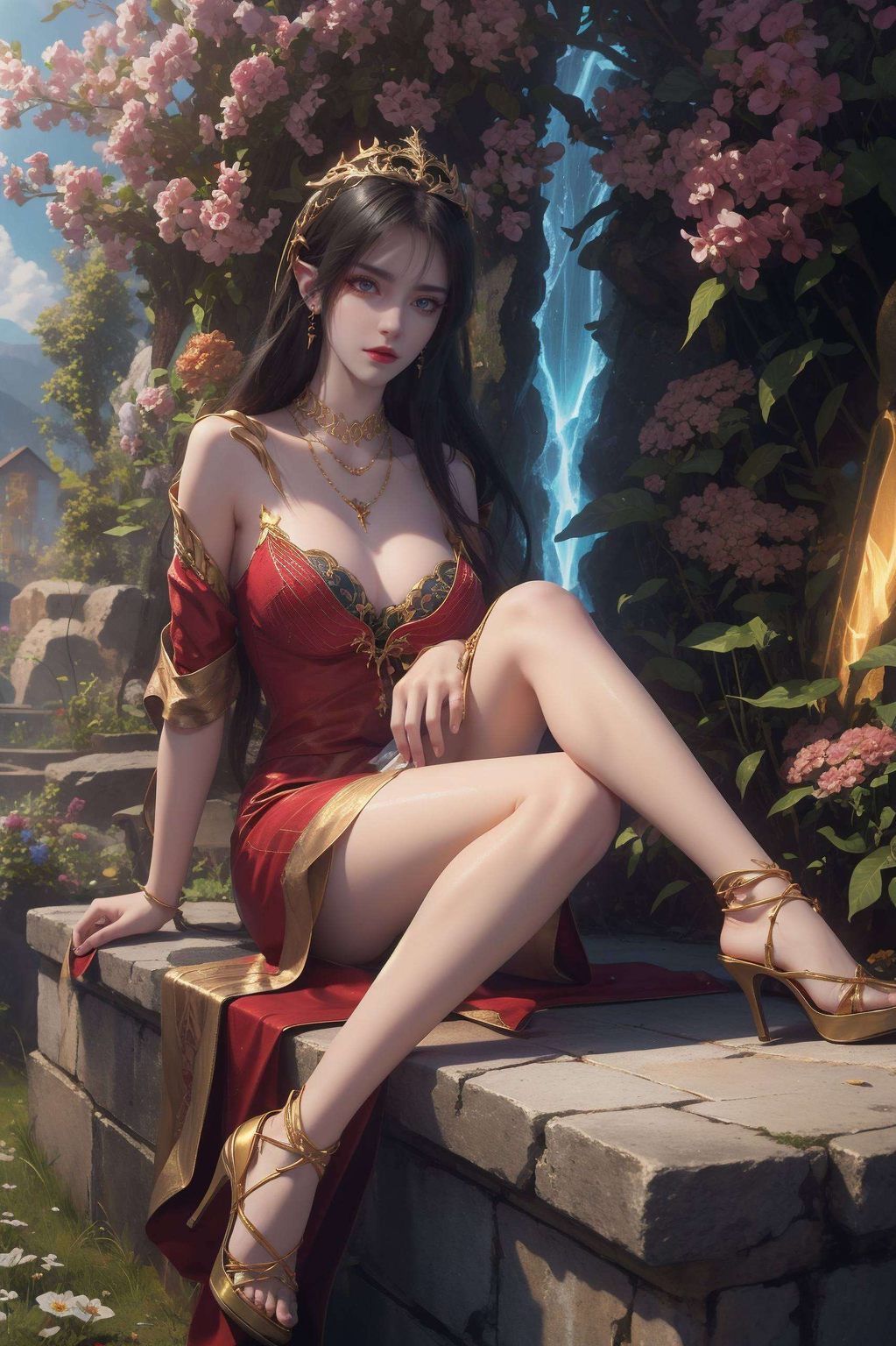 吞天蟒的传奇在她的眼中闪烁她