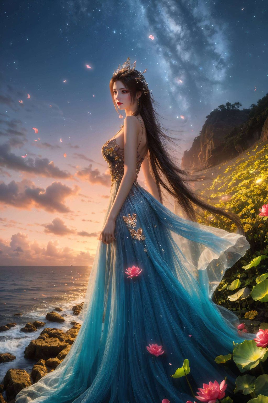 她的美一位令人叹为观止的国漫女神