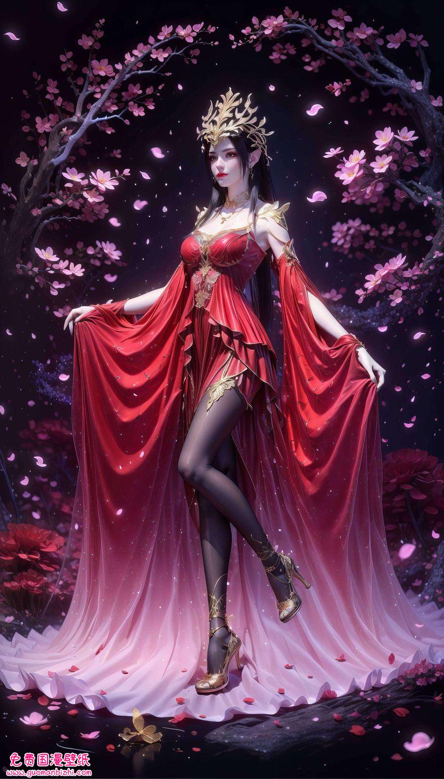 彩鳞熠熠彰显出国漫女神的独特魅力