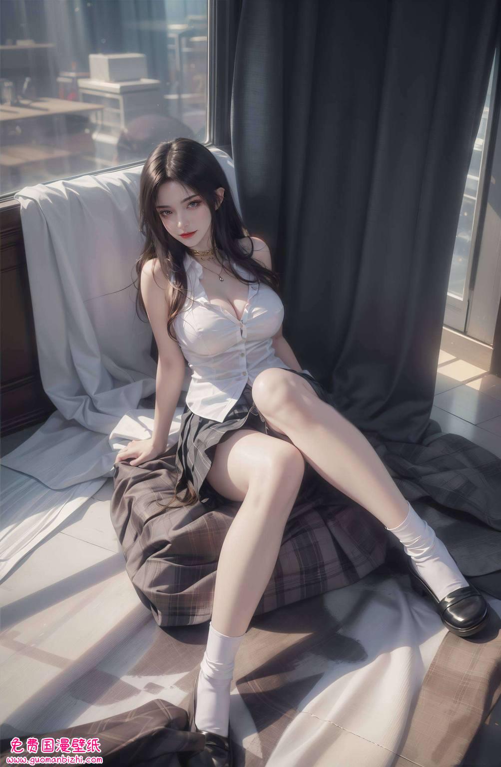 动漫美女的灵动与玄幻世界的神秘探秘国漫之美