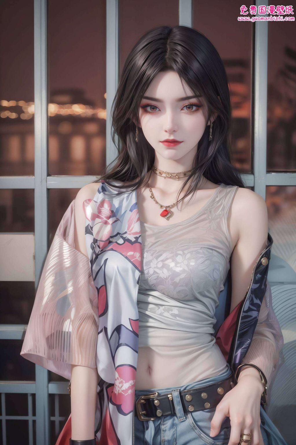 她那冷艳的蛇女形象每一次凝视