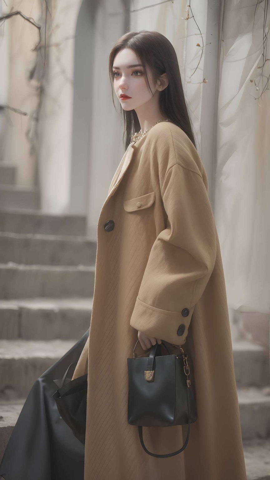 仿佛能洞察人心她的眼神深邃