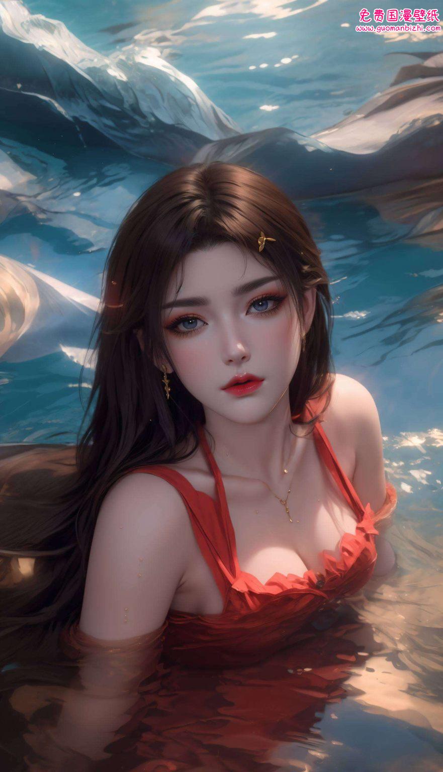 美杜莎以其冷艳与神秘独树一帜如同国漫中的女神