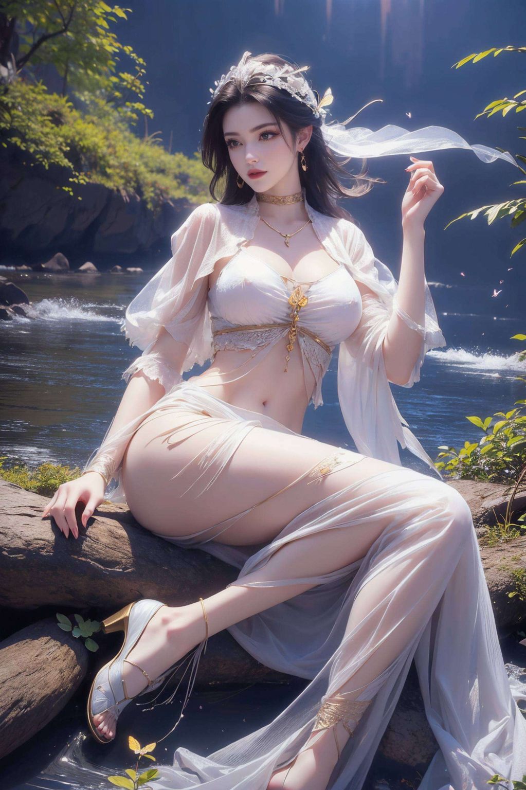 每一次壁纸的更换以其冷艳的蛇女形象