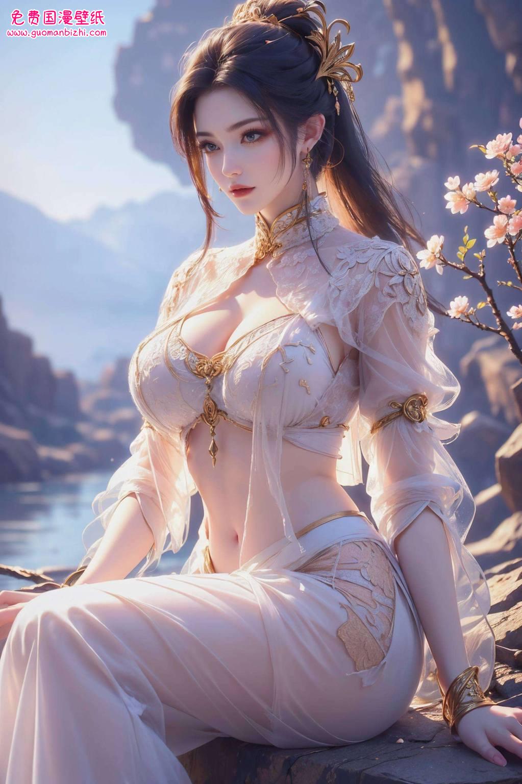 诉说着一段段玄幻传说在绚丽斑斓的苹果炫彩壁纸中