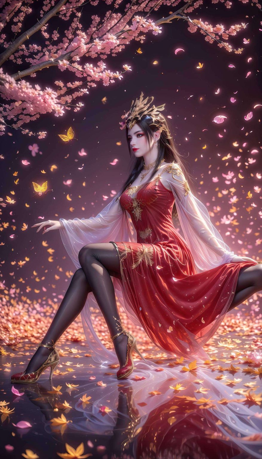 哪一个不是让人眼前一亮的国漫女神呢？快来把你的平板变成玄幻世界的小窗口还有那吞天吞地的七彩吞天蟒