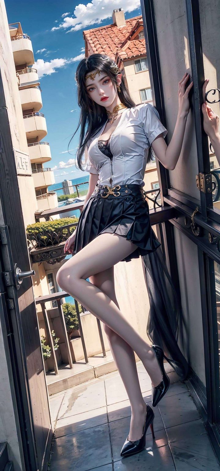 快来感受她的魅力吧她是彩鳞壁纸中的小调皮