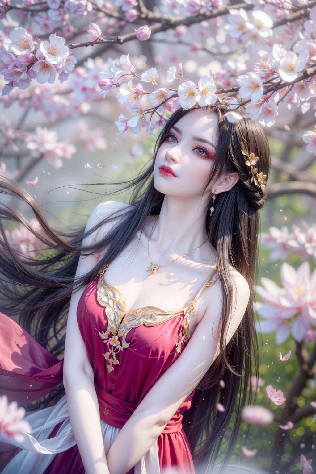 美杜莎女王眼神深邃让人沉醉于动漫美女的翩翩风采