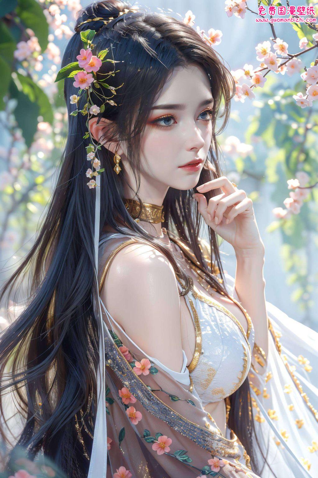 她的每一个眼神都仿佛能诉说千年的故事让人感叹人生如梦