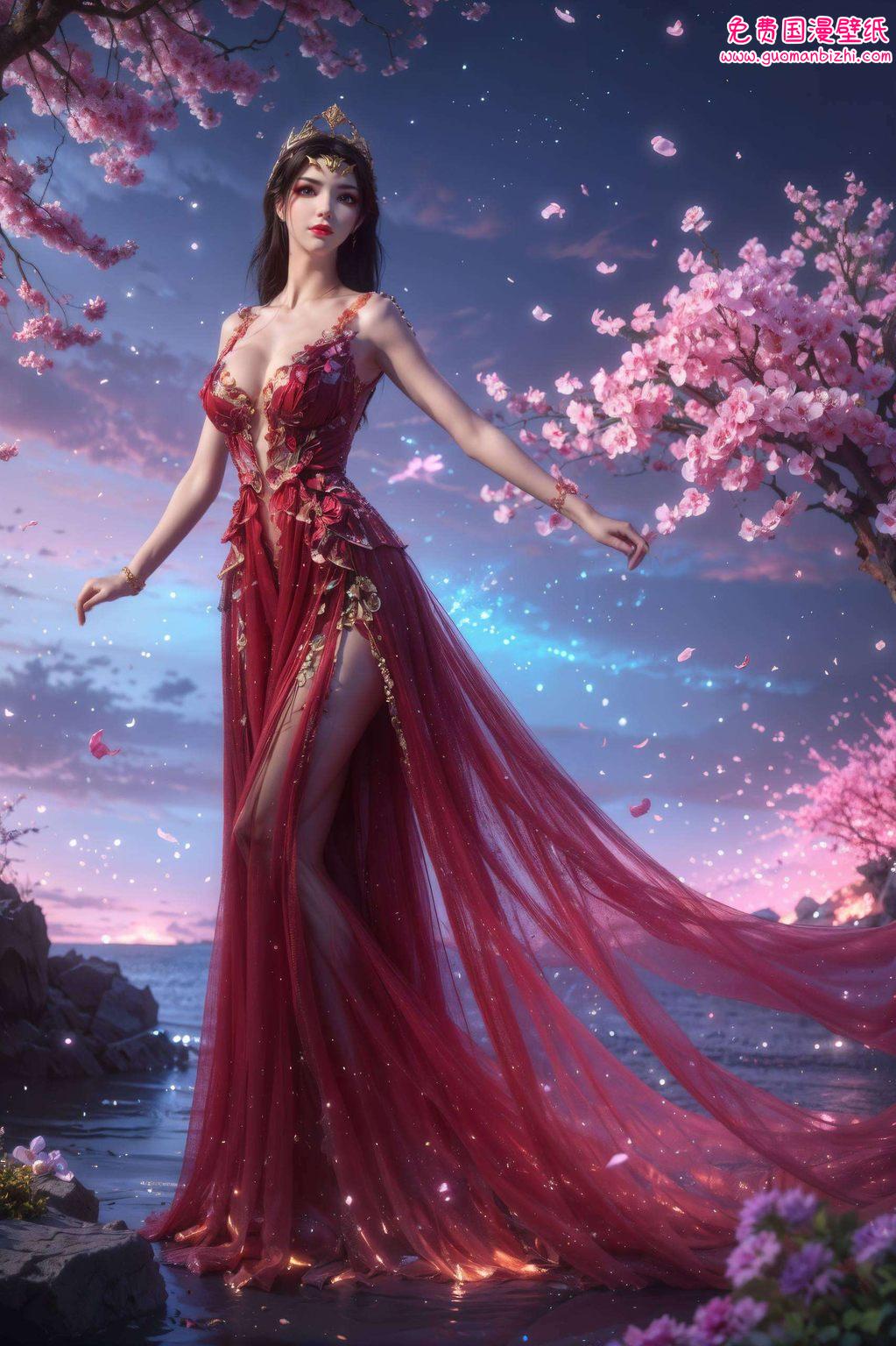 她的眼神深邃如夜空斗破苍穹的彩鳞熏儿仿佛从国漫的画卷中走出来