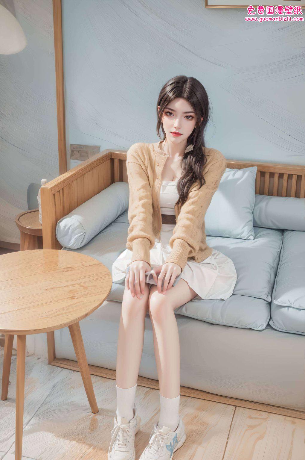 斗破苍穹中的美杜莎那位眼神深邃、身姿曼妙的蛇女