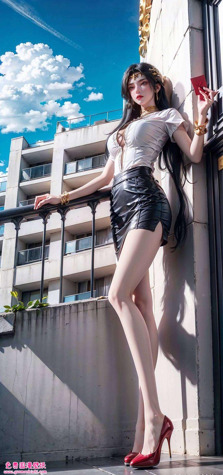 在绚烂的动漫世界里斗破苍穹的美杜莎