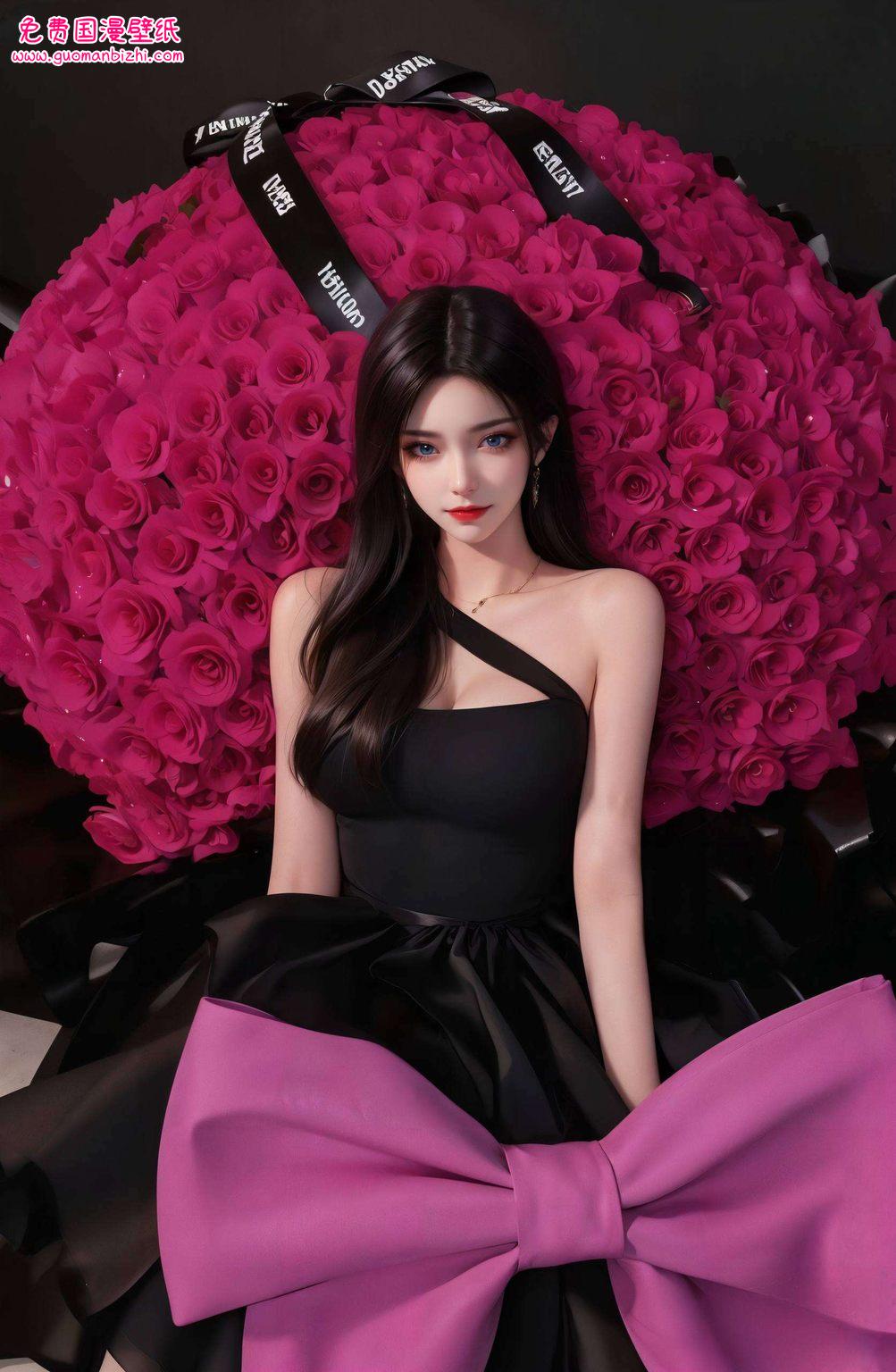 美杜莎壁纸映衬其神秘魅力动漫女神之韵
