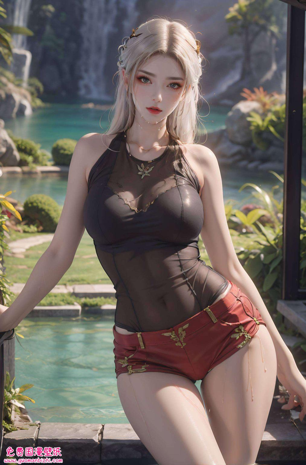 且看那美杜莎壁纸彩鳞熠熠