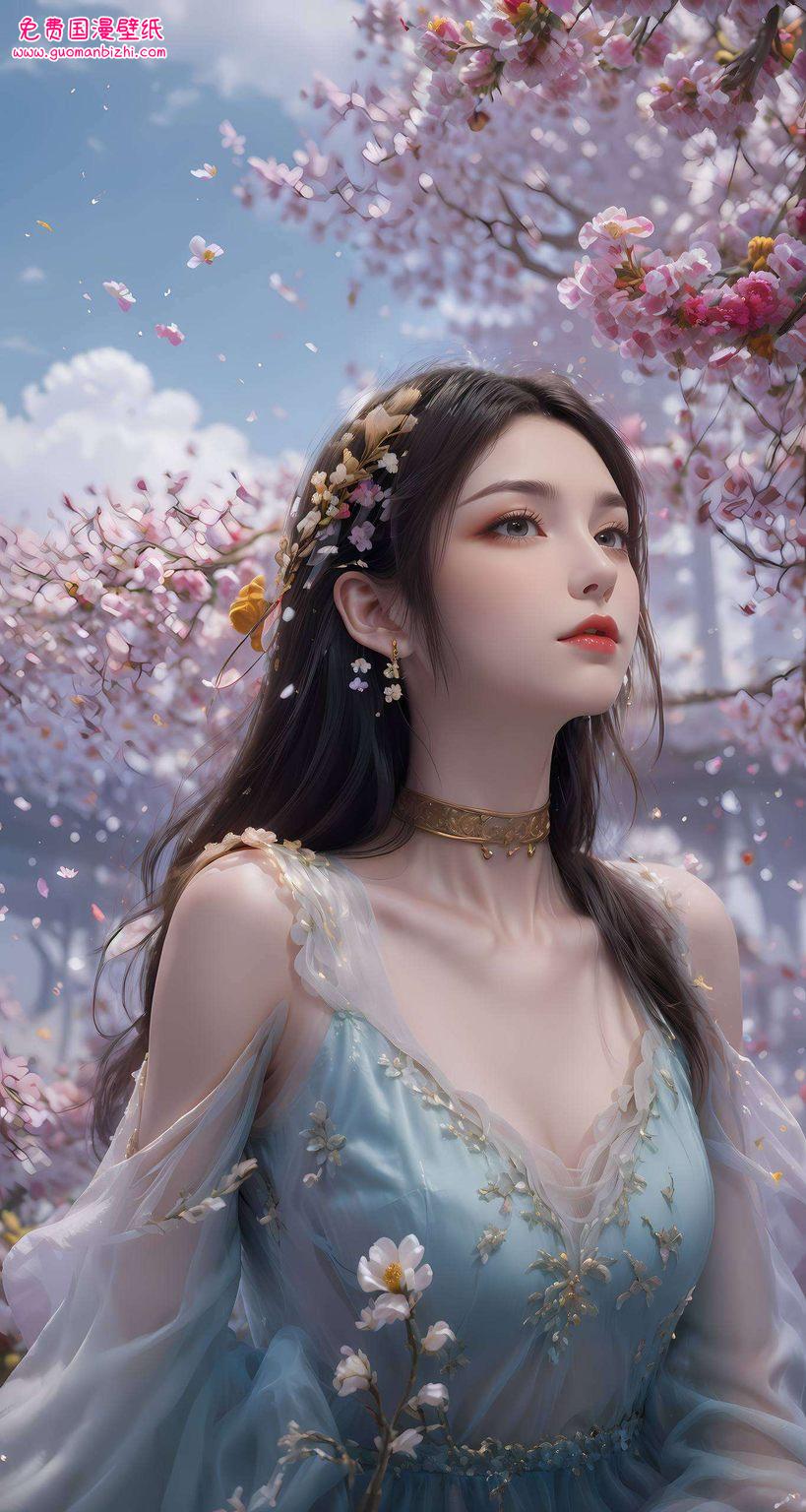 每一帧都是不可多得的国漫女神画卷彩鳞熏儿以其独特的玄幻气质