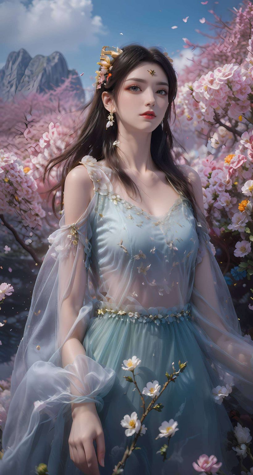 而那七彩吞天蟒彩鳞般的蛇女