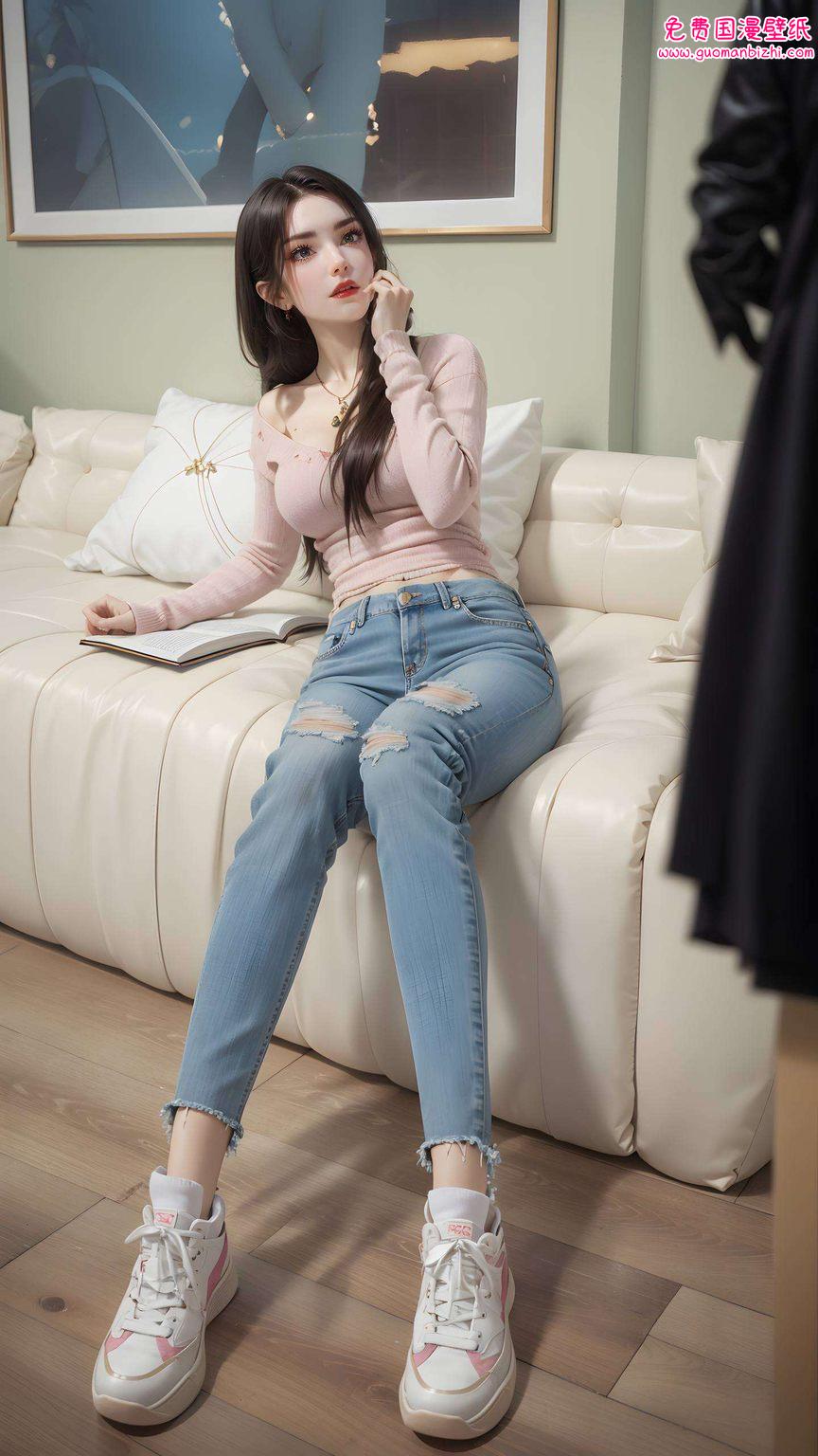 婉约蛇女宛如玄幻世界中的仙子