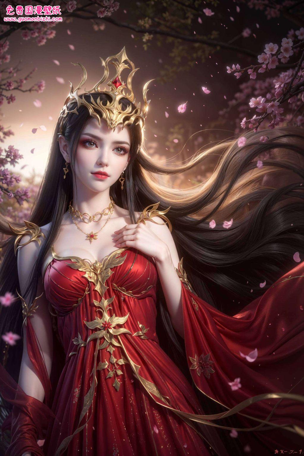 动漫美女的魅力尽显玄幻之美