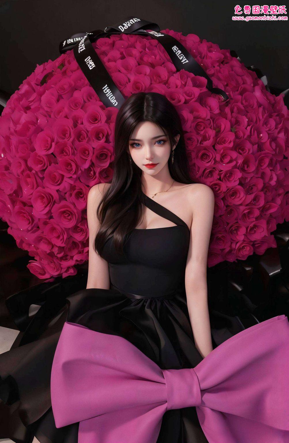 让人惊叹于她不仅是动漫美女七彩吞天蟒的神秘与威严