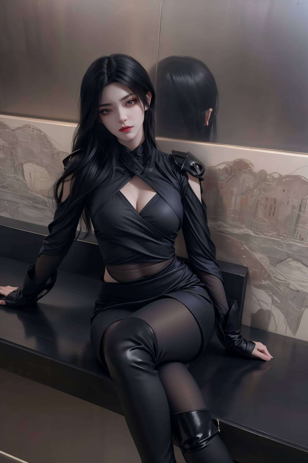 彩鳞熠熠此壁纸