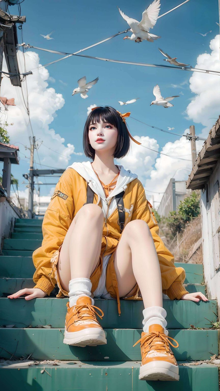 哦不配上她那不食人间烟火的气质