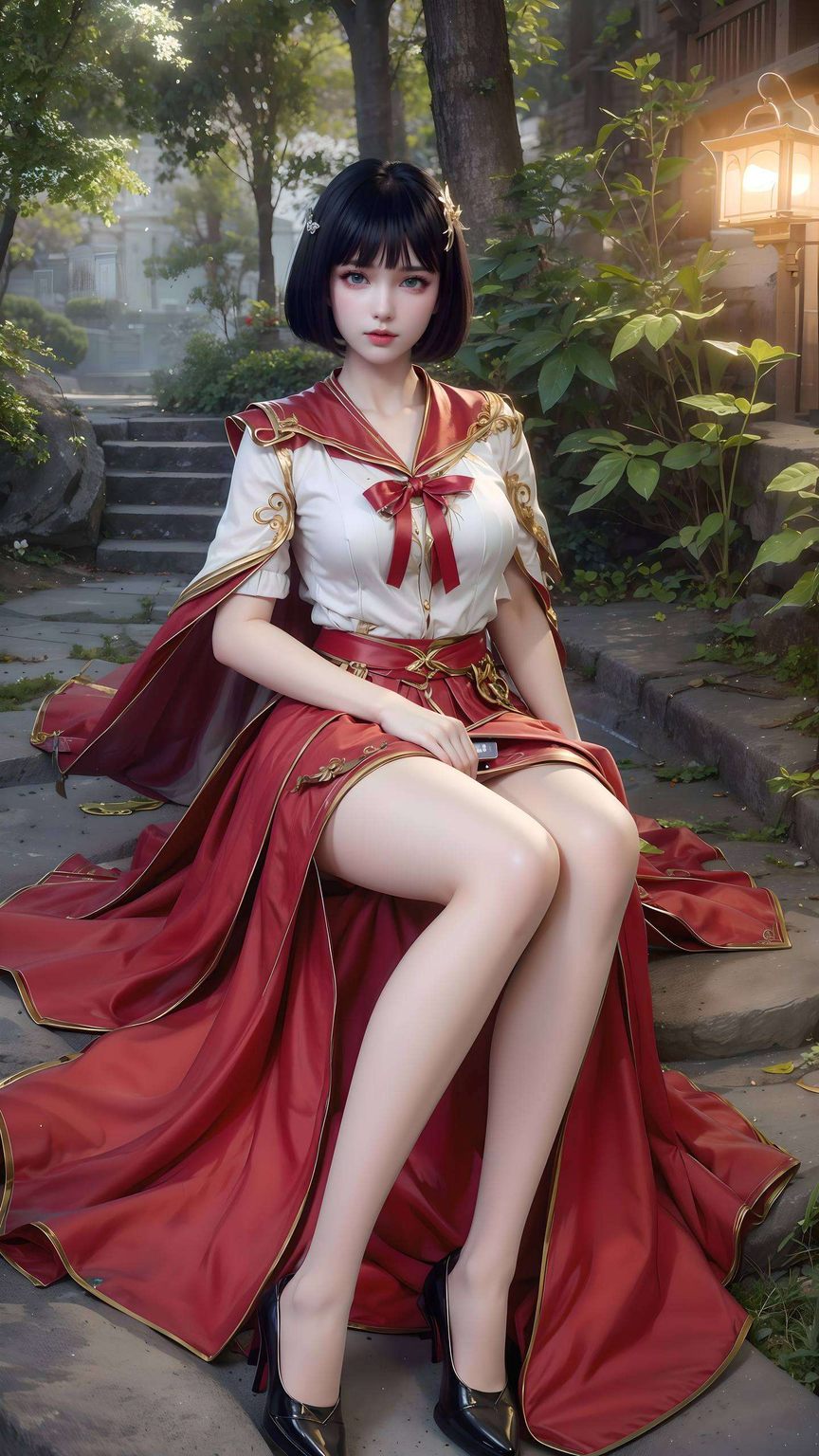 与慕青鸾的柔美气质相得益彰让每一位欣赏者都能感受到那份高贵与优雅