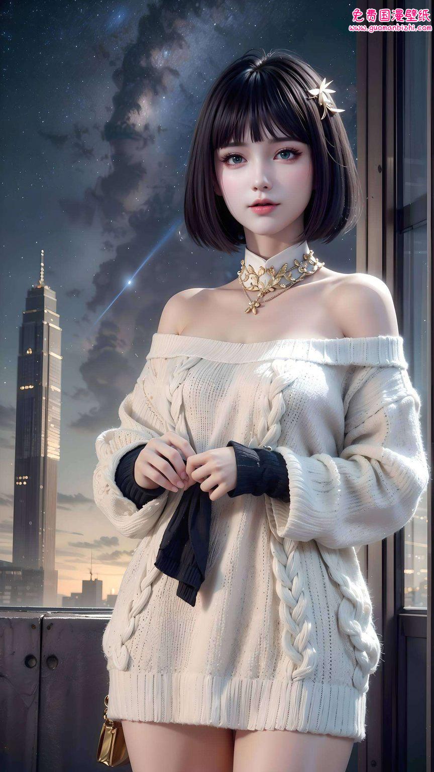 让她的每一次眨眼、每一个微笑她那飘逸的长发、清澈的眼眸