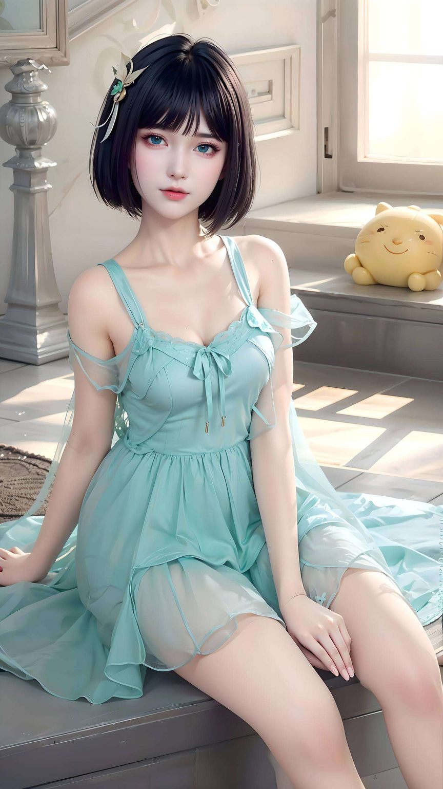 那如画中走出的国漫女神如同古风漫画里的传奇