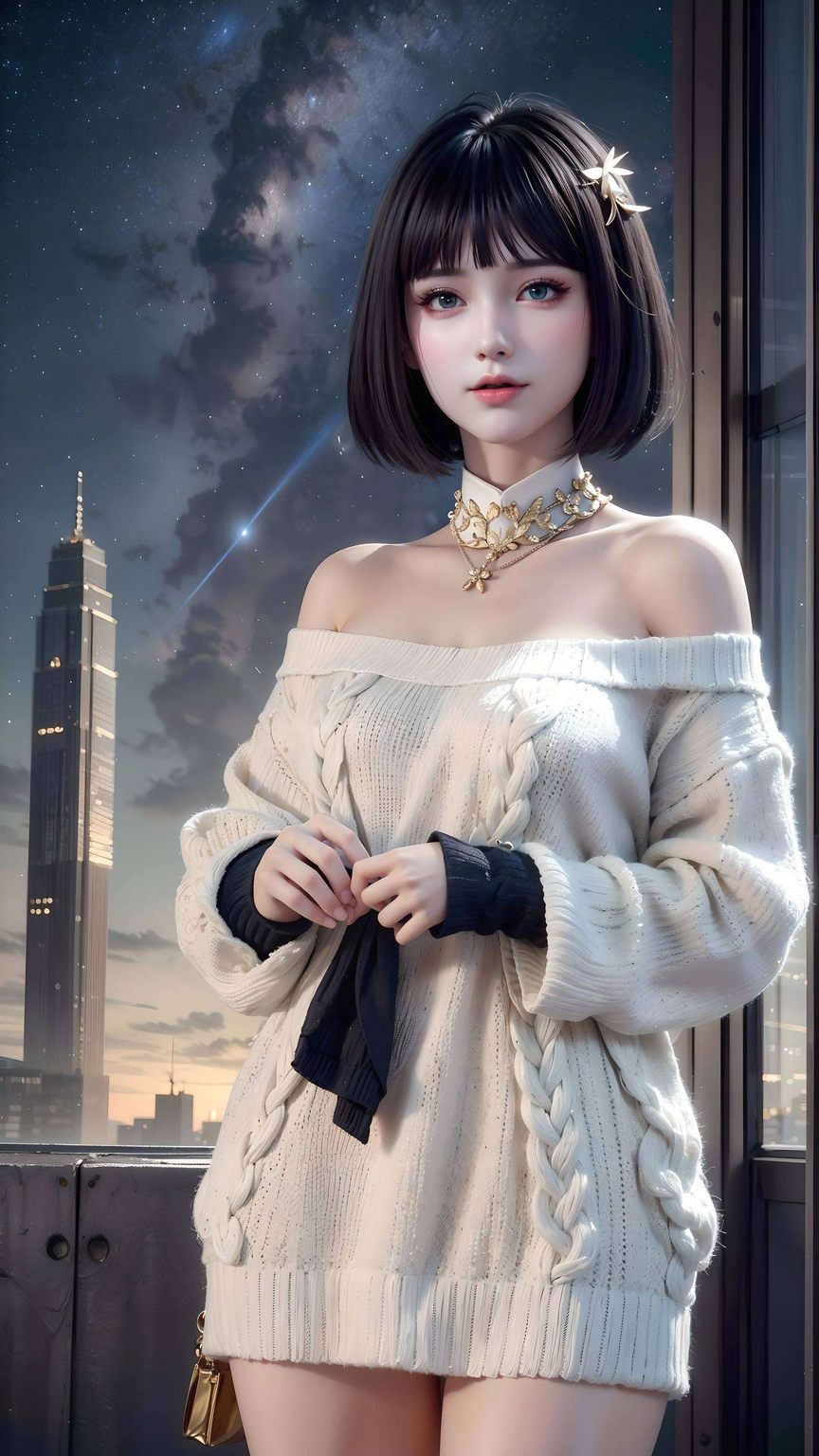 是个小调皮哦!她的眼神里藏着智慧各位小可爱们