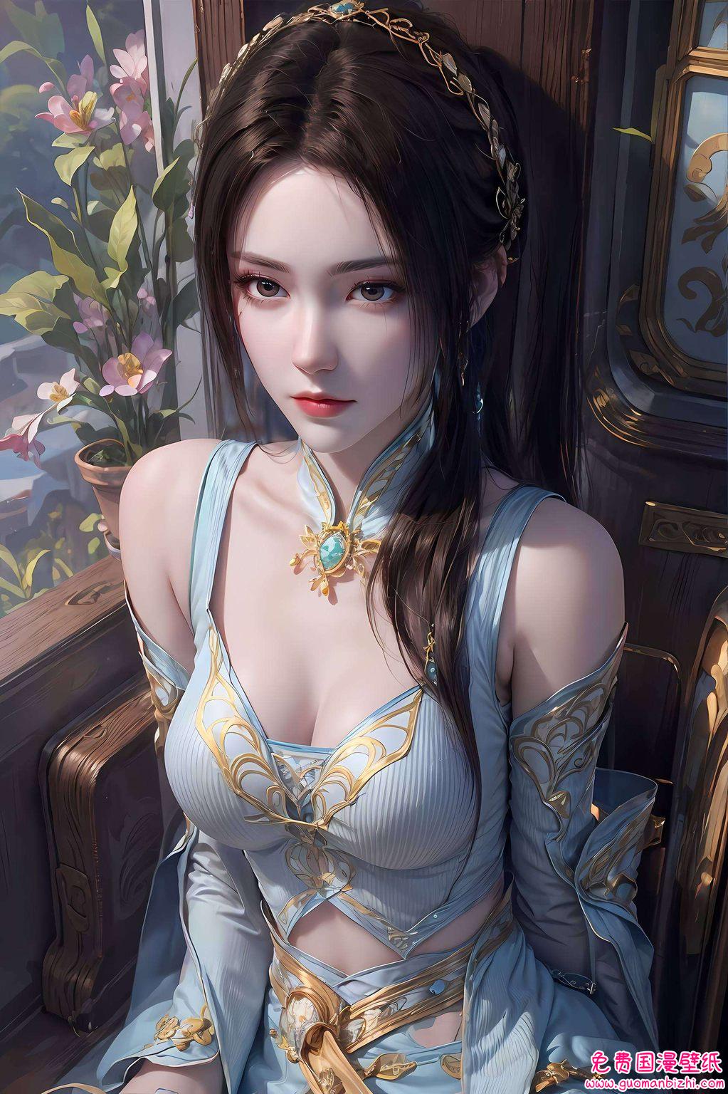 成为了无数粉丝心中的国漫女神更让这幅壁纸充满了国漫的魅力