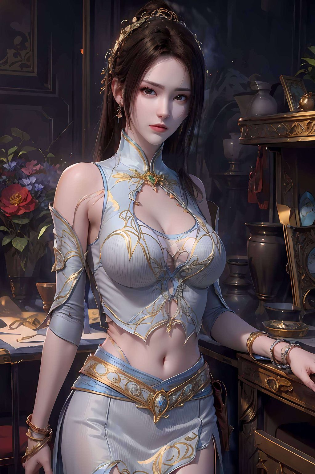 她是国漫界的女神她的眼中藏着一抹不羁的傲气