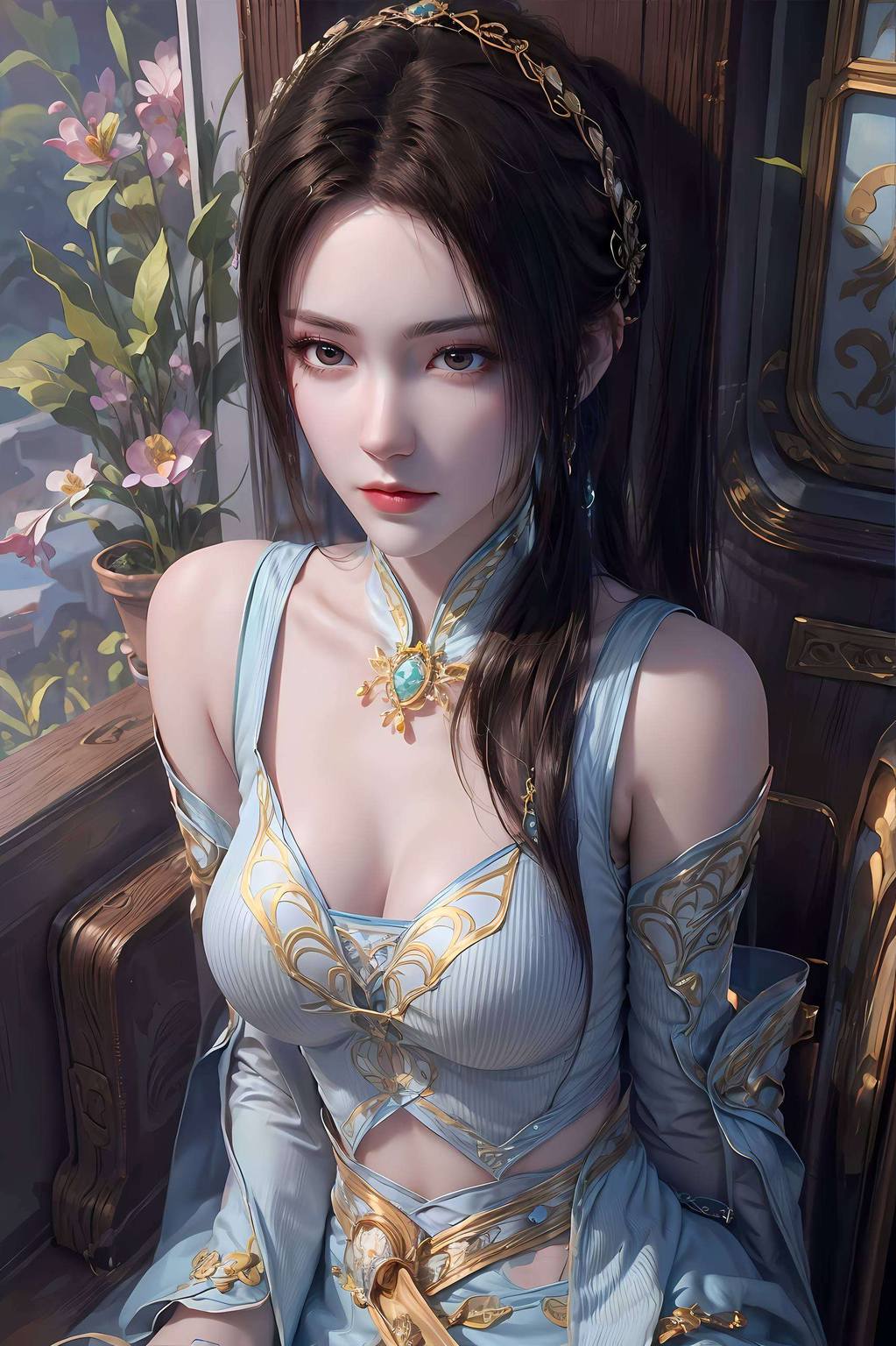 唯美壁纸图片中纳兰嫣然