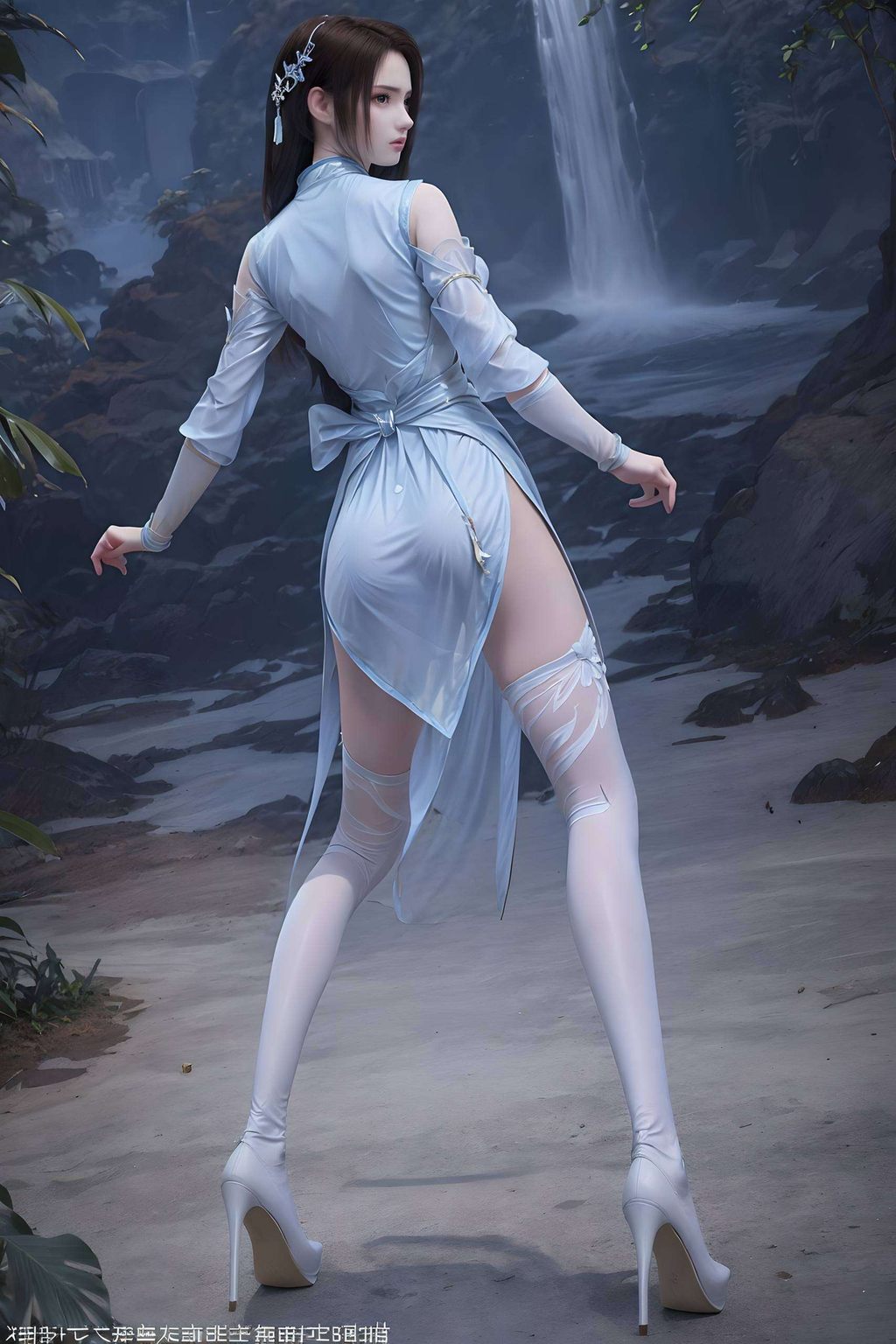 也是国漫女神的代表这款高分辨率精细角色苹果墙纸