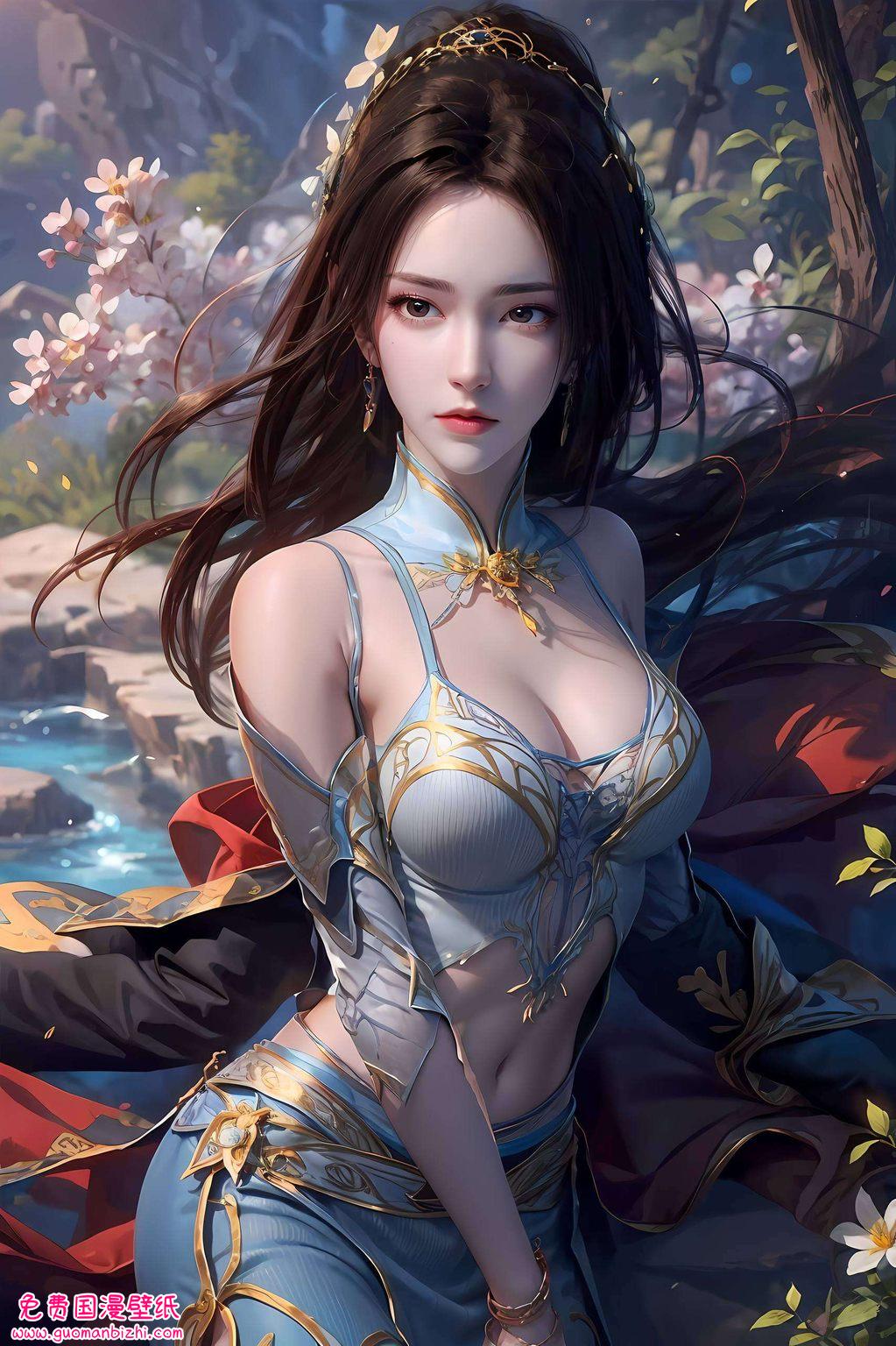 免费下载但这壁纸上的她