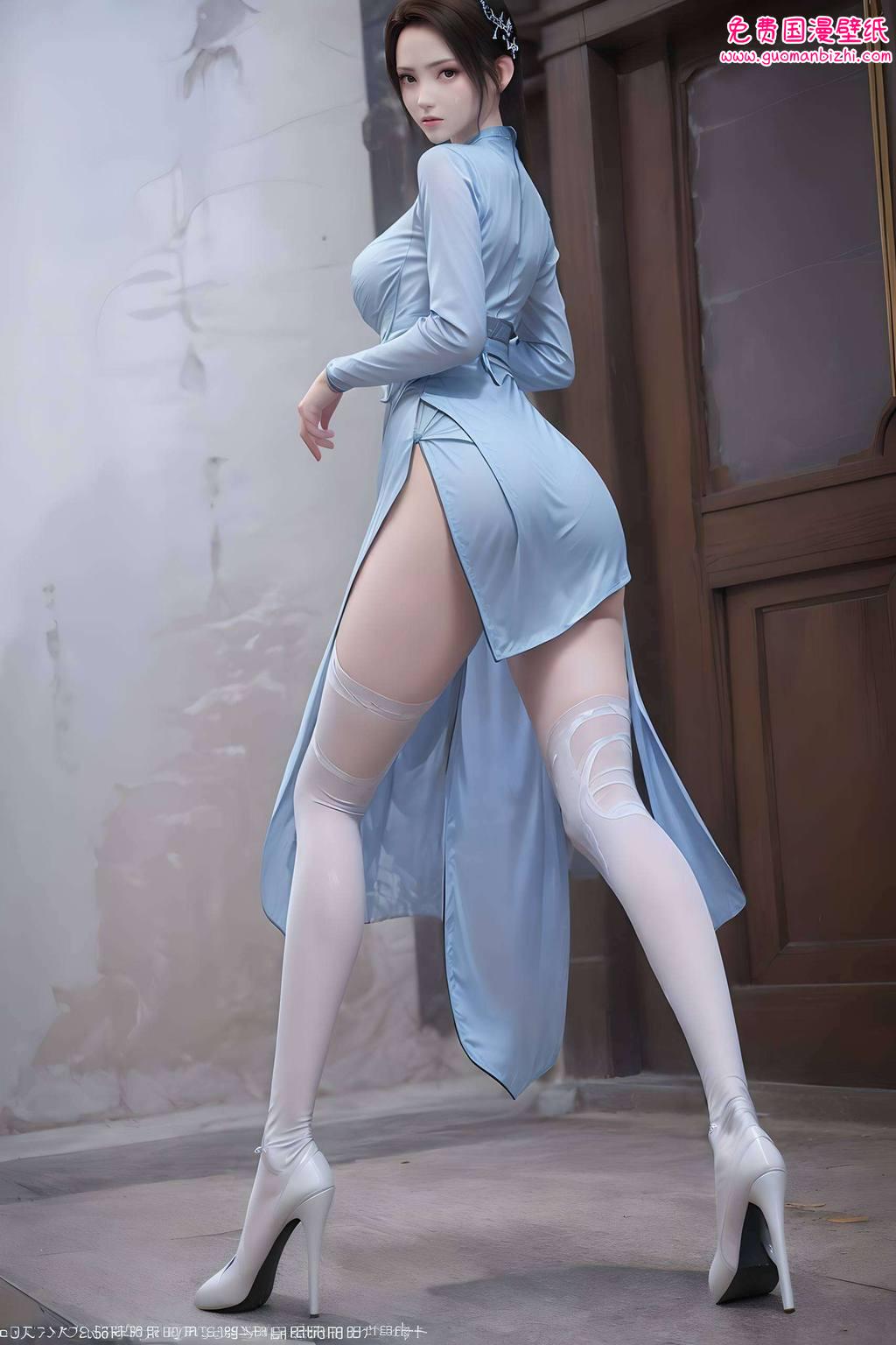 她的身影在云岚宗的壁画中流转翩翩如仙