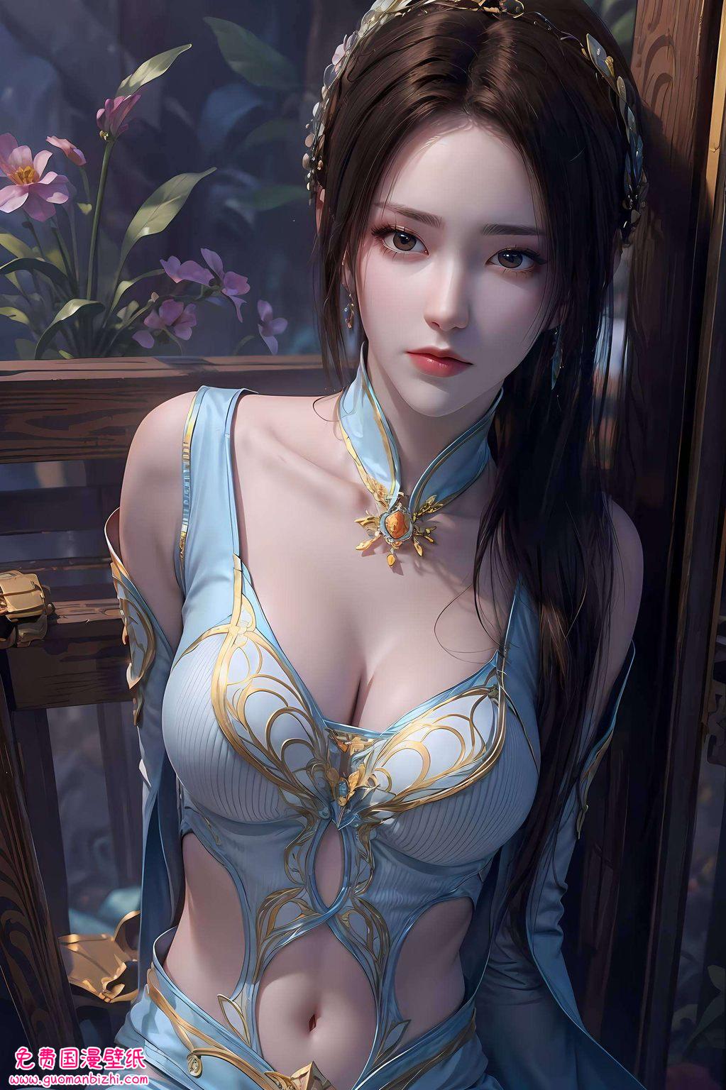 她们在玄幻的世界里国漫的绚烂色彩如梦似幻