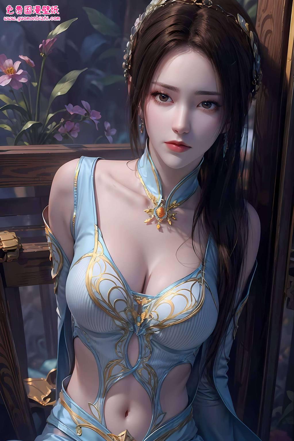 小可爱们快来收藏这位玄幻世界中的绝世美女吧