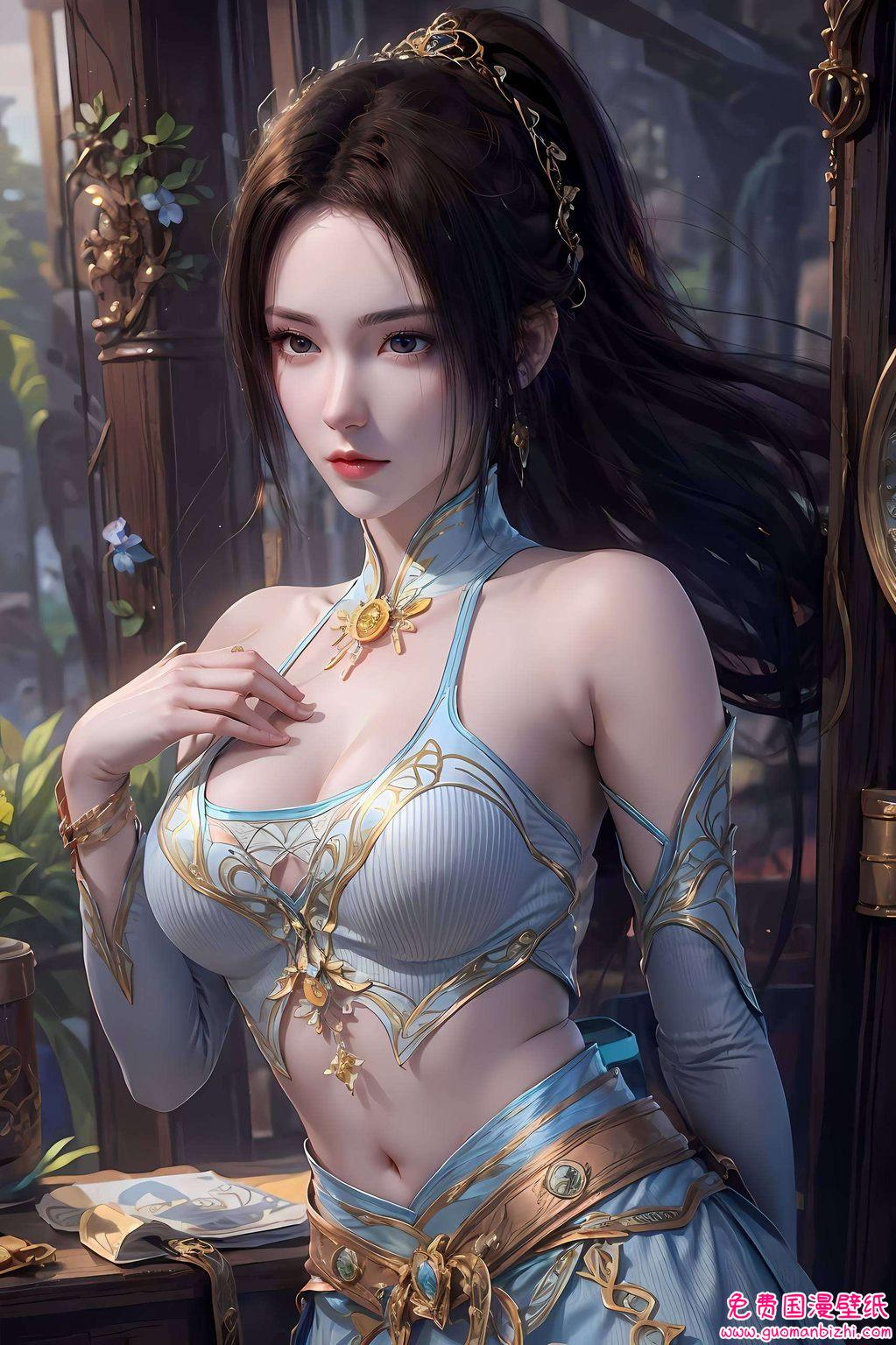 这不仅是国漫美女的代表仿佛一缕清风拂过云岚宗的古老山脉