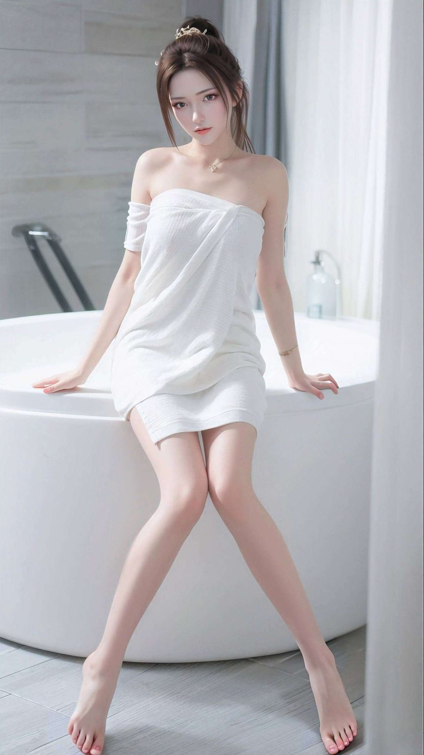 1920x1080的细腻质感动漫美女的灵动与坚韧