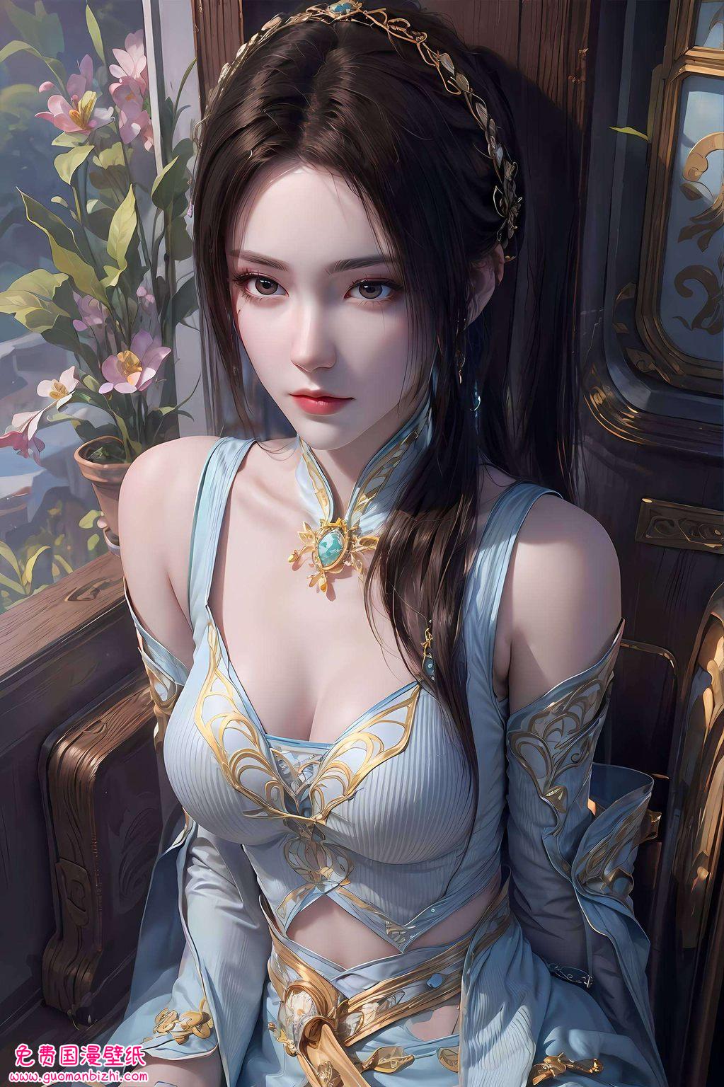 纳兰嫣然不禁让人感叹：动漫之美