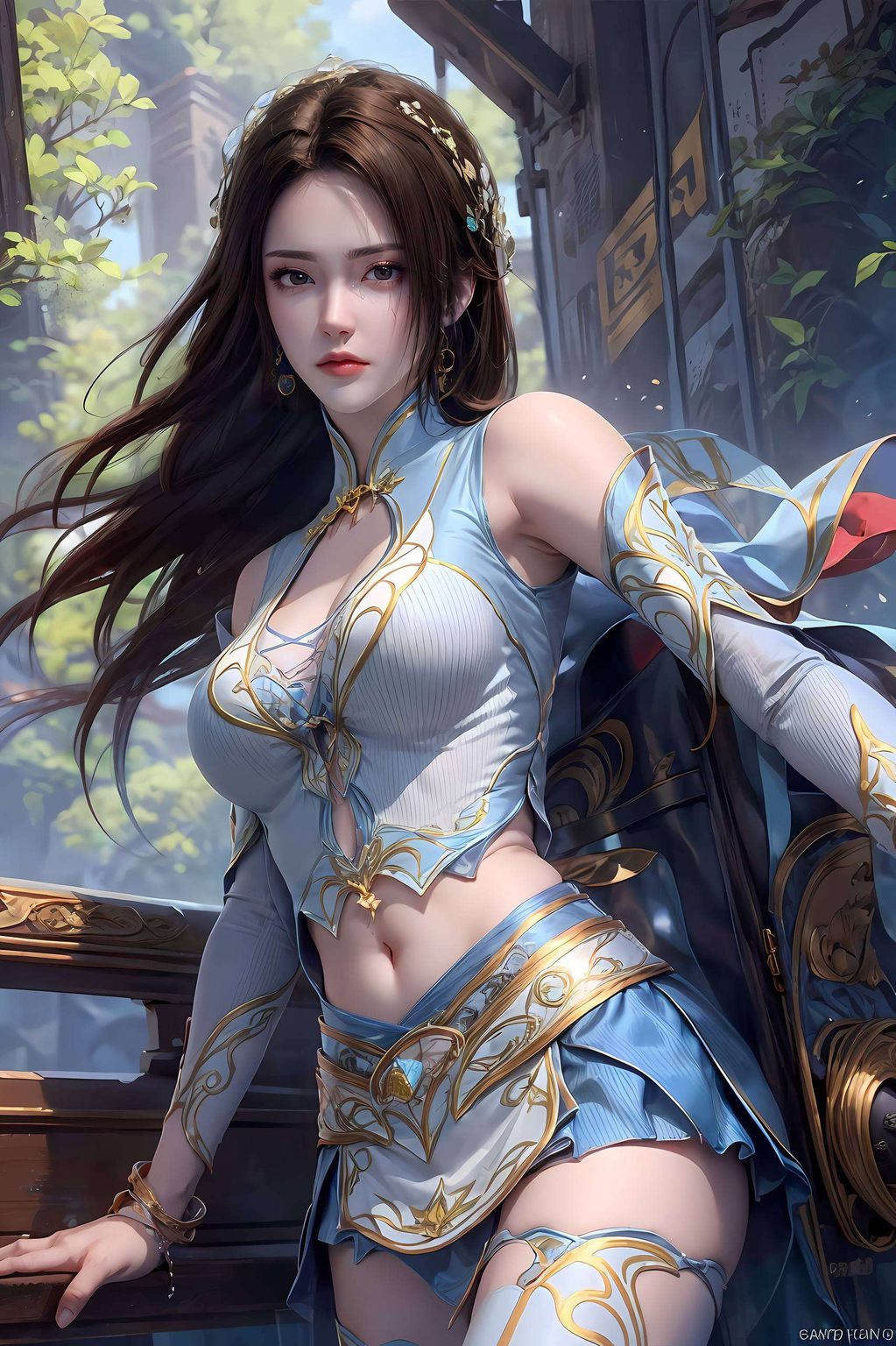 我们得见见那位来自《斗破苍穹》的纳兰嫣然你准备好被她的魅力征服了吗？👸✨ 而且别忘了